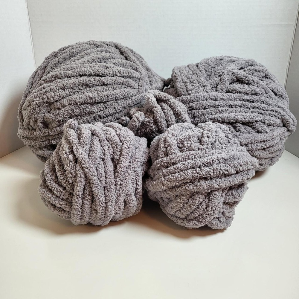 Bernat Dark Grey Blanket Yarn